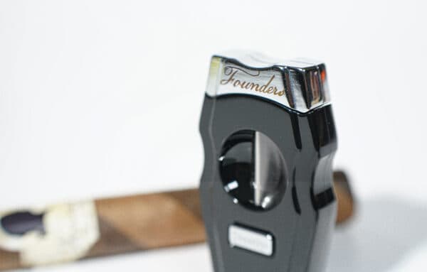 Gladiator Combination V-Cut and Punch Founders Cigar Cutter