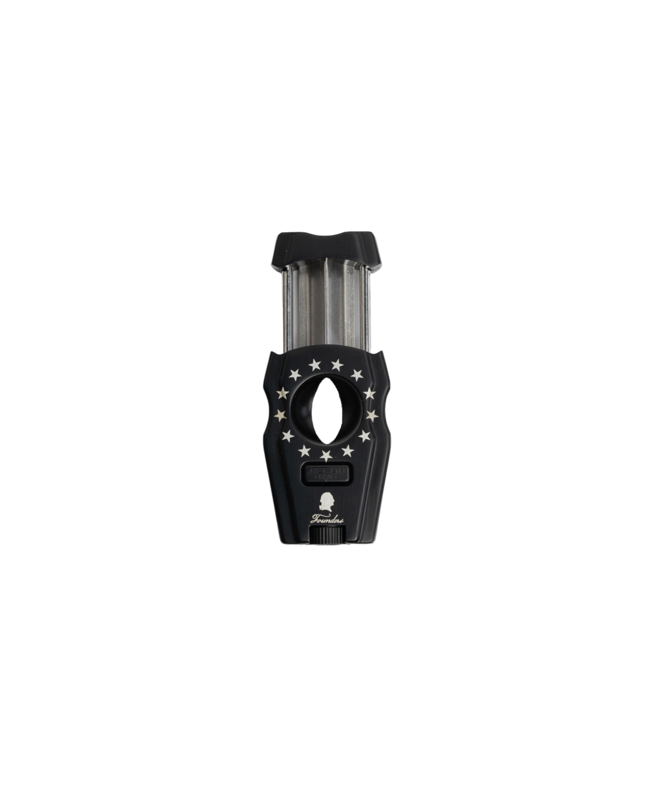 Combination V-Cut and Punch Cigar Cutter