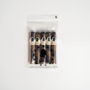 signature dual wrap robusto 5 pack cigar