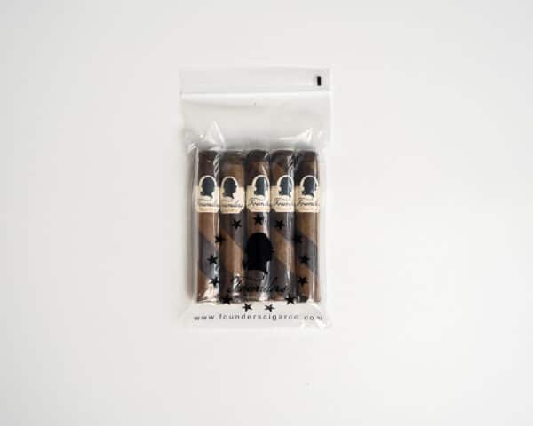 signature dual wrap robusto 5 pack cigar
